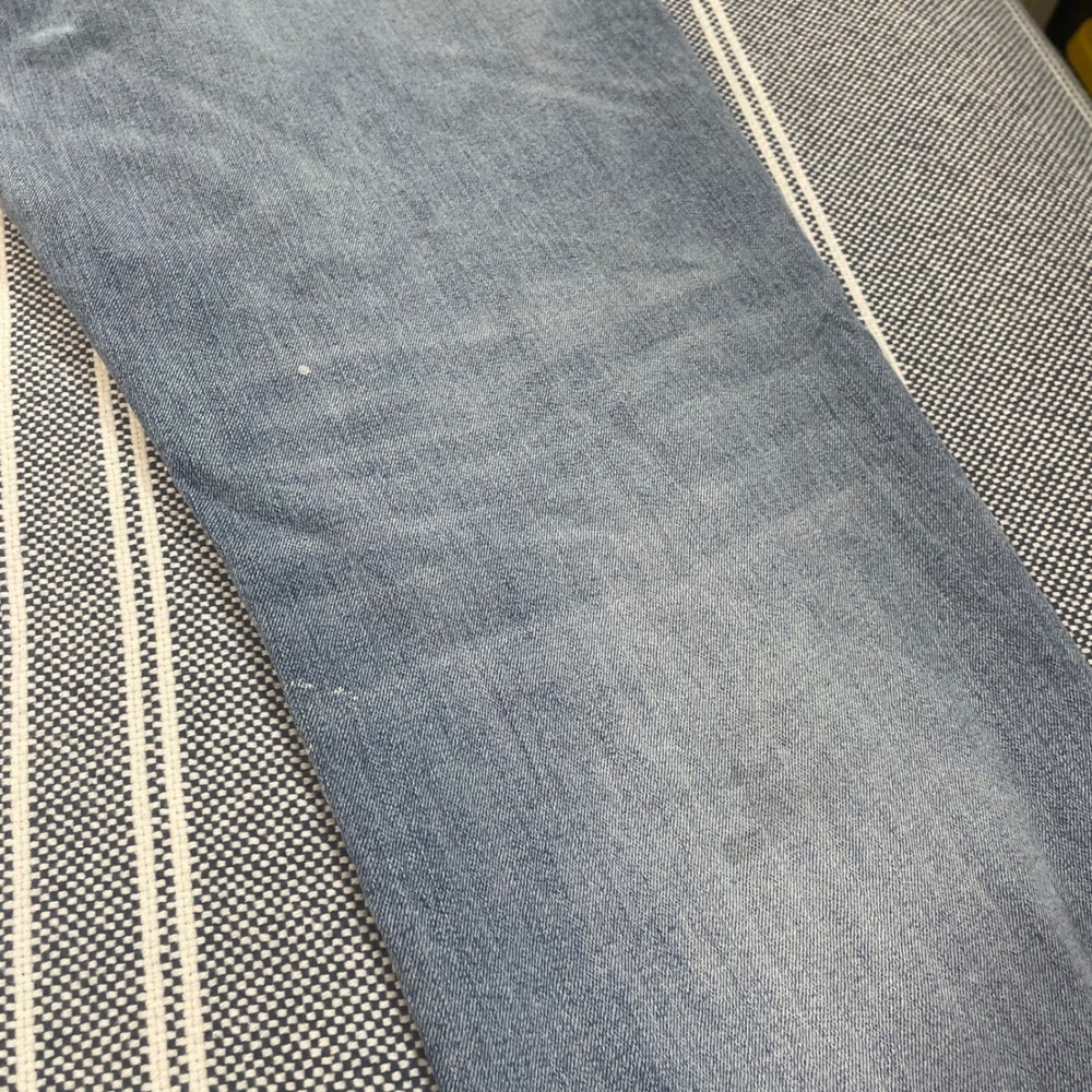 Unionbay Mens Distressed Straight Leg Jeans 34x34 (Fit 34x33) Stained - Picture 13 of 16